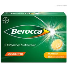 45 tablettia - Berocca Energy Mango