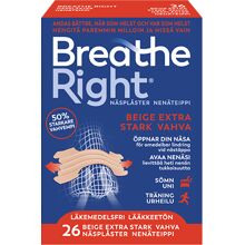 Breathe Right Beige Extra Stark