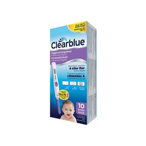 Clearblue Advanced Ägglossningstest (Kuva 1 tuotteesta 2)