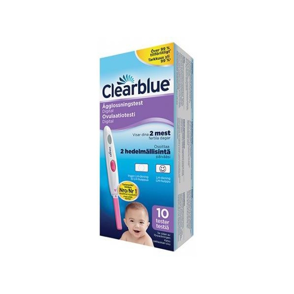 Clearblue Digital Ägglossningstest 10st (Kuva 1 tuotteesta 2)