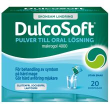 DulcoSoft pulver dospåsar