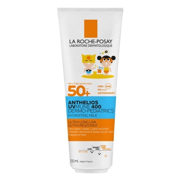 Anthelios UVMune 400 Kids Hydrating Milk SPF 50+ 250 ml, La Roche-Posay