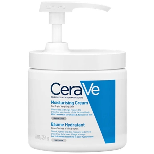 CeraVe Moisturising Cream med pump 454 gr