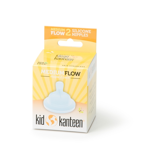 Kid Kanteen Baby Nipple Medium Flow (Kuva 1 tuotteesta 2)