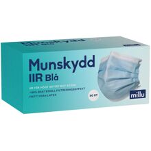 50 kpl - Millu Munskydd IIR Blå