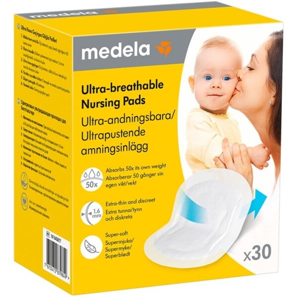 Medela Ultra-breathable Nursing Pads (Kuva 2 tuotteesta 2)