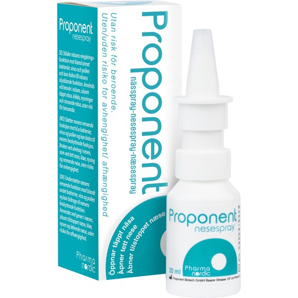 Proponent Nässpray