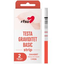 2 kpl/paketti - RFSU Graviditetstest Strips