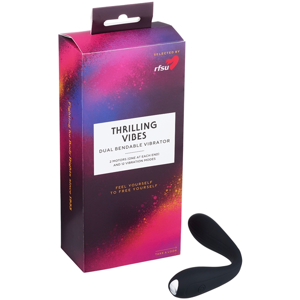 RFSU Thrilling Vibes Dual Bendable Vibrator (Kuva 2 tuotteesta 2)