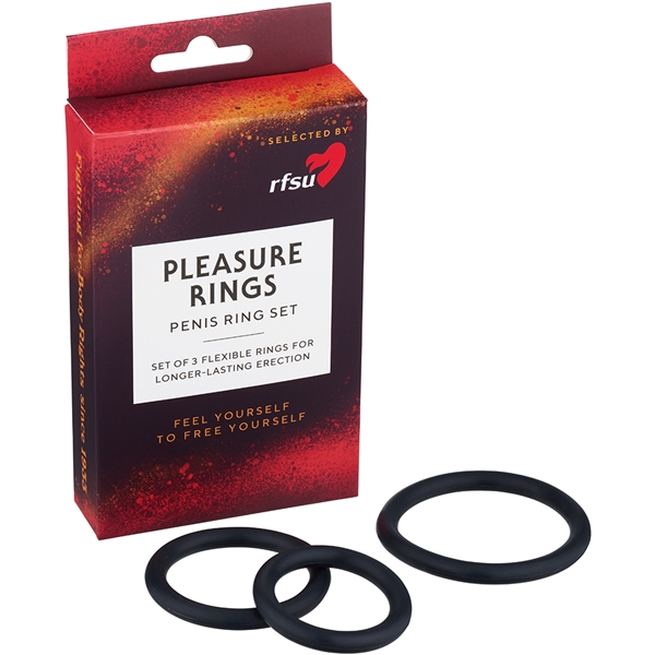 RFSU Pleasure Rings Penis Ring Set (Kuva 2 tuotteesta 2)