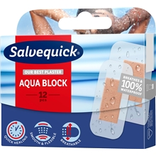 12 kpl - Salvequick Aqua Block 12st