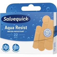 20 kpl - Salvequick Aqua Resist Mix 20st