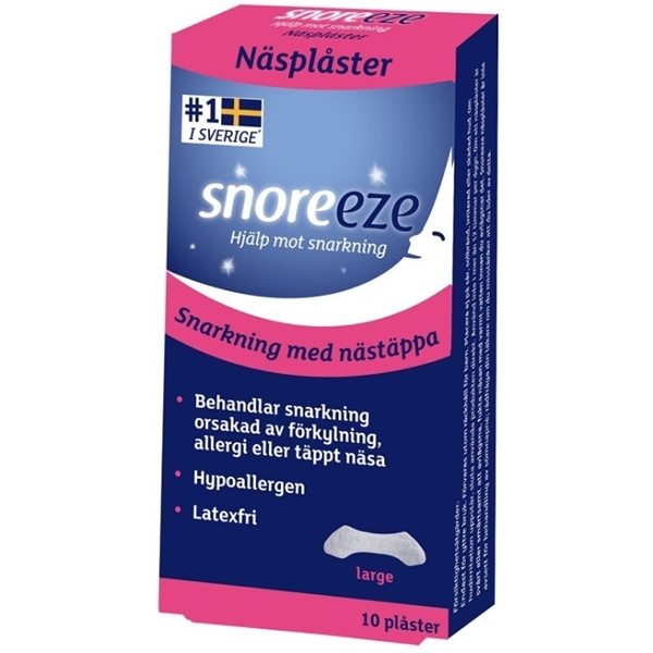 Snoreeze Näsplåster Large (Kuva 1 tuotteesta 2)