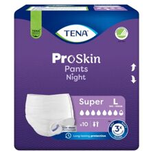 TENA Pants Night Super L 10 kpl/paketti