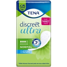 16 kpl/paketti - TENA Discreet Ultra Normal