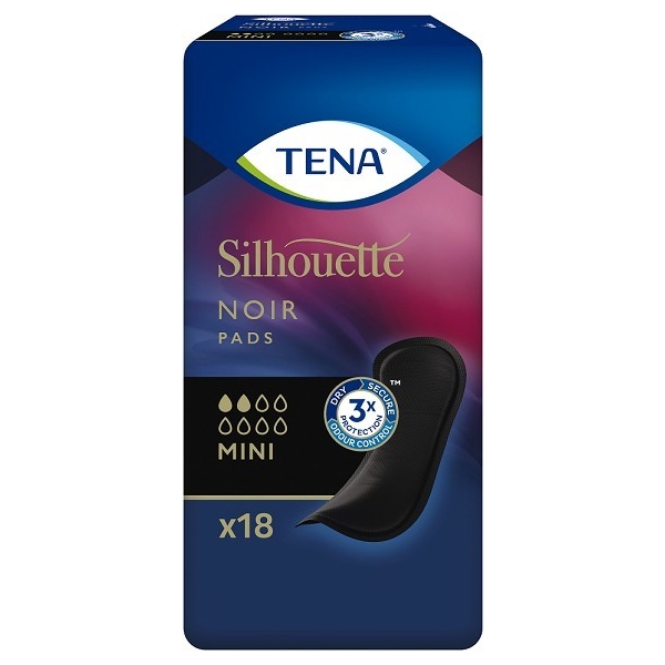 TENA Silhouette Noir Mini 18 kpl/paketti