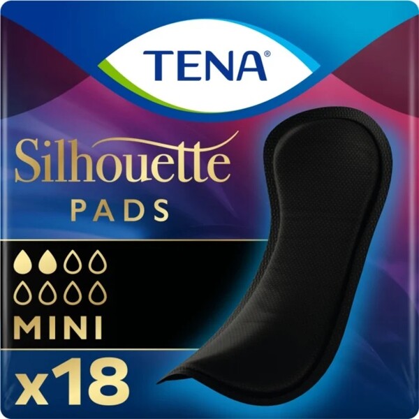 TENA Silhouette Noir Mini 18 kpl/paketti