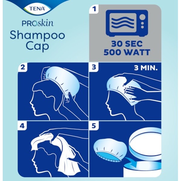 TENA ProSkin Shampoo Cap (Kuva 3 tuotteesta 3)