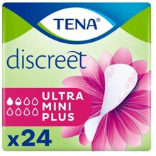 24  - Tena Discreet Ultra Mini Plus 24 st