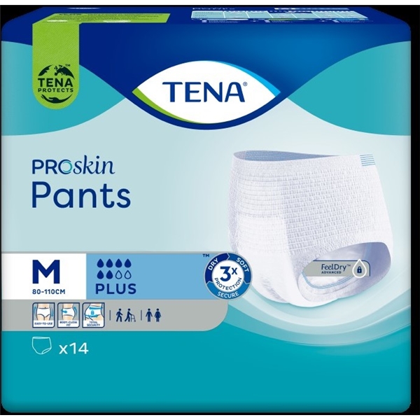 TENA Pants Plus M 14st (Kuva 1 tuotteesta 2)