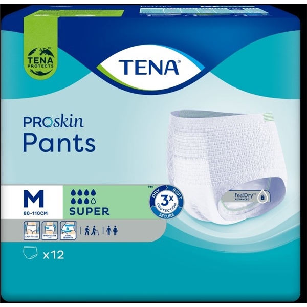 TENA Pants Super M 12st (Kuva 1 tuotteesta 2)