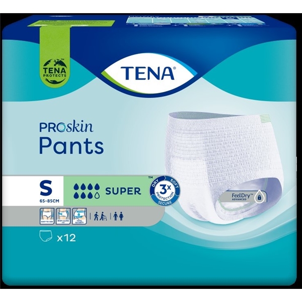 TENA Pants Super Small 12st (Kuva 1 tuotteesta 2)