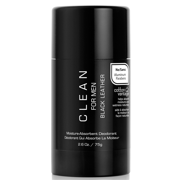 Clean for Men Black Leather - Deodorant Stick