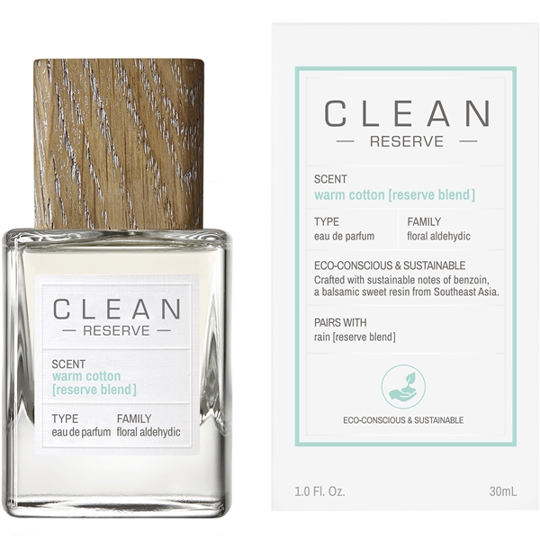 Clean Reserve Warm Cotton Reserve Blend - Edp (Kuva 2 tuotteesta 2)