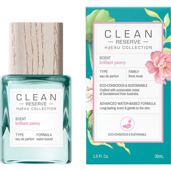 Clean Reserve H2EAU Brilliant Peony - Edp (Kuva 2 tuotteesta 5)