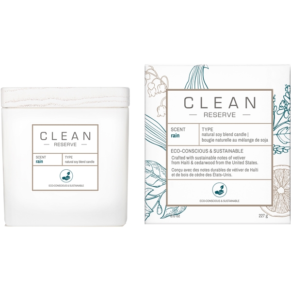 Clean Reserve Rain Scented Candle (Kuva 1 tuotteesta 4)