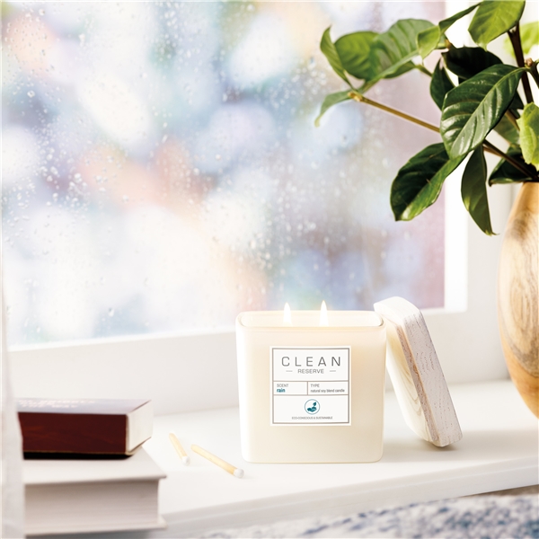 Clean Space Rain Scented Candle (Kuva 2 tuotteesta 3)