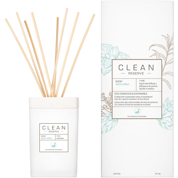 Clean Reserve Warm Cotton Diffuser (Kuva 1 tuotteesta 4)