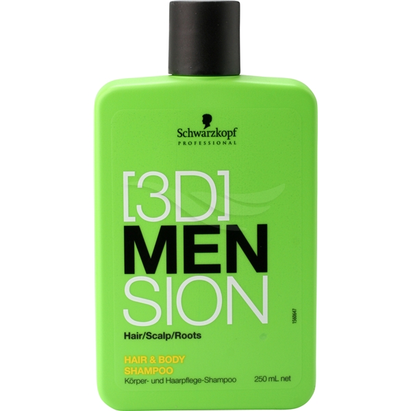 3D Mension Hair & Body Shampoo
