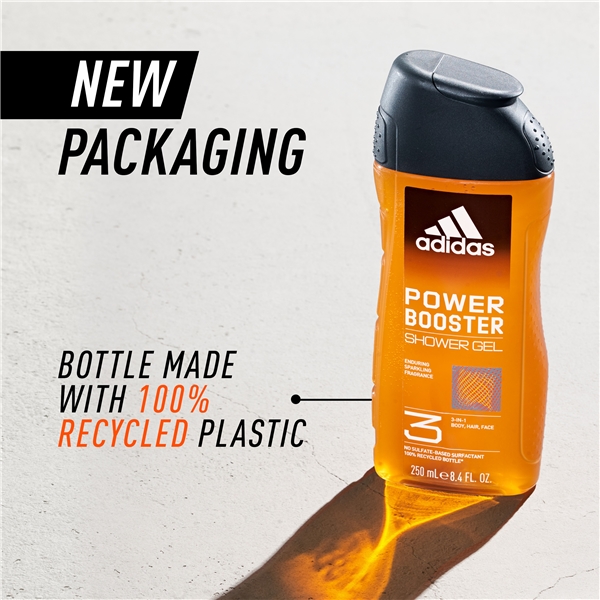 Adidas Power Booster - Shower Gel (Kuva 2 tuotteesta 4)