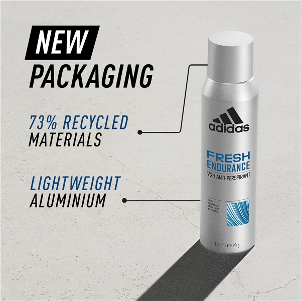 Adidas Fresh Endurance - 72H Antiperspirant Spray (Kuva 2 tuotteesta 4)