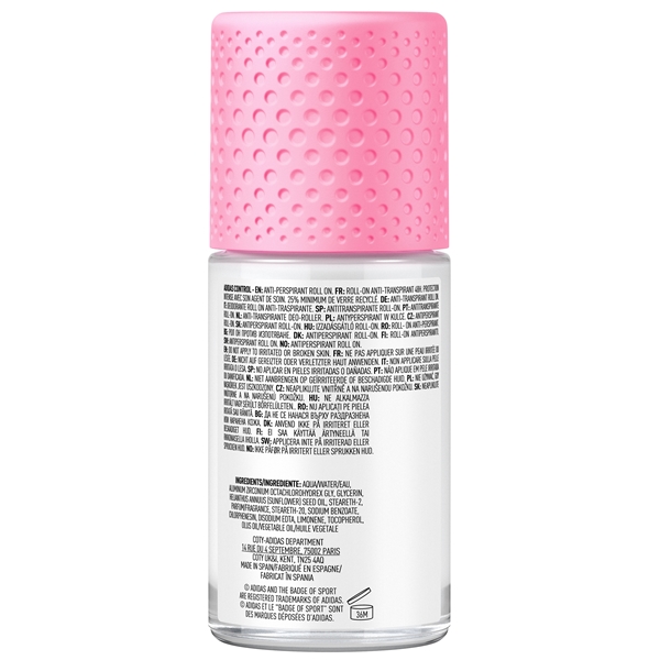 Adidas Control 48H AntipPerspirant For Her Roll-On (Kuva 2 tuotteesta 4)