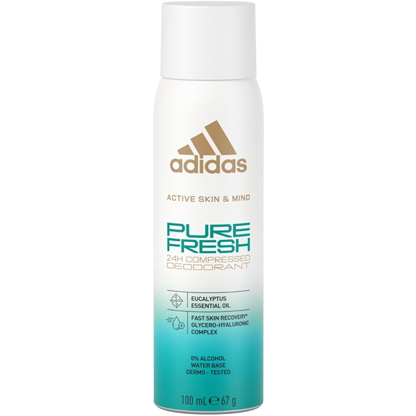 Adidas Pure Fresh - Deodorant Spray 100 ml