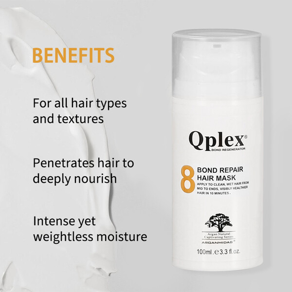 Arganmidas QPlex No.8 Bond Repair Hair Mask (Kuva 4 tuotteesta 10)
