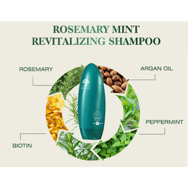 Arganmidas Rosemary Mint Revitalizing Shampoo (Kuva 7 tuotteesta 12)
