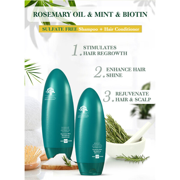 Arganmidas Rosemary Mint Revitalizing Conditioner (Kuva 10 tuotteesta 11)