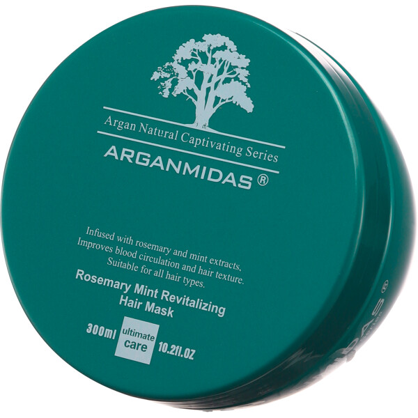 Arganmidas Rosemary Mint Revitalizing Hair Mask (Kuva 3 tuotteesta 11)
