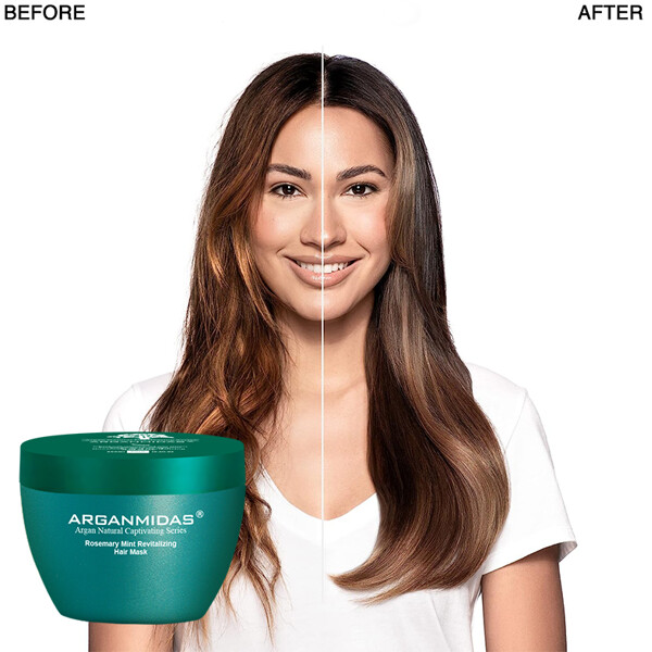 Arganmidas Rosemary Mint Revitalizing Hair Mask (Kuva 7 tuotteesta 11)