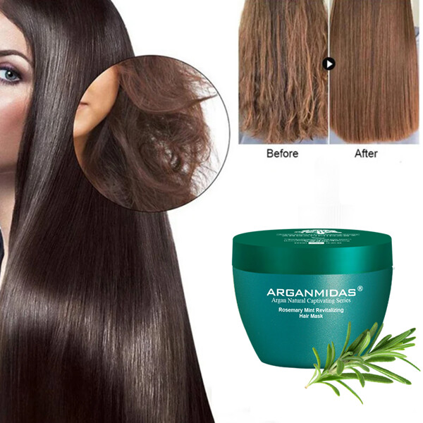 Arganmidas Rosemary Mint Revitalizing Hair Mask (Kuva 8 tuotteesta 11)