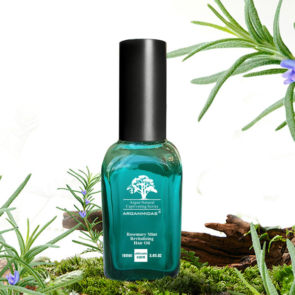 Arganmidas Rosemary Mint Revitalizing Hair Oil (Kuva 3 tuotteesta 9)