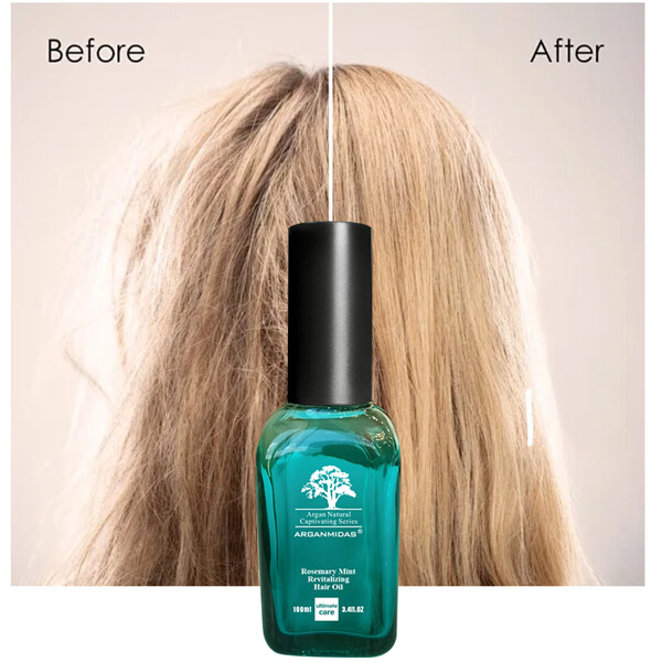 Arganmidas Rosemary Mint Revitalizing Hair Oil (Kuva 4 tuotteesta 9)