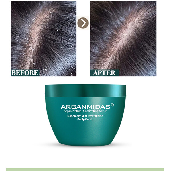 Arganmidas Rosemary Mint Revitalizing Scalp Scrub (Kuva 6 tuotteesta 9)