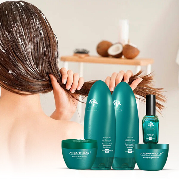 Arganmidas Rosemary Mint Revitalizing Scalp Scrub (Kuva 9 tuotteesta 9)