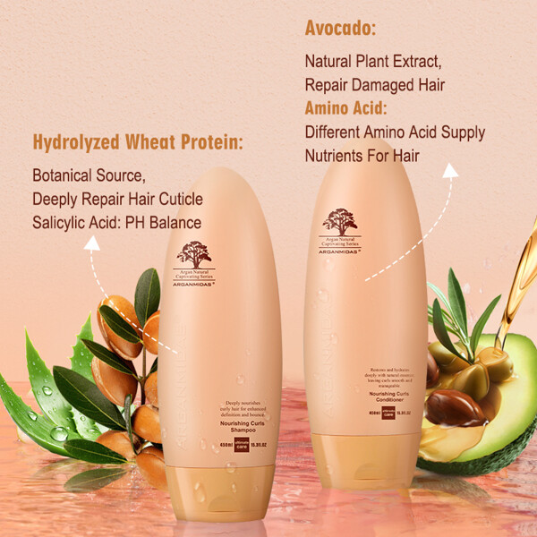 Arganmidas Nourishing Curls Shampoo (Kuva 6 tuotteesta 8)