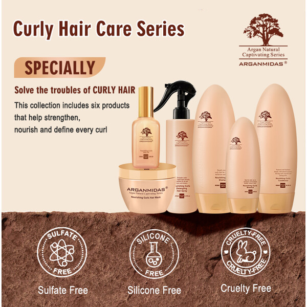 Arganmidas Nourishing Curls Shampoo (Kuva 8 tuotteesta 8)