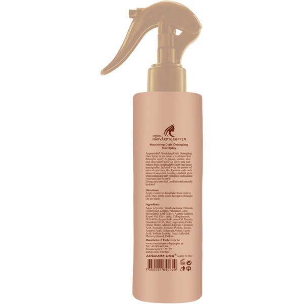 Arganmidas Nourishing Curls Detangling Hair Spray (Kuva 2 tuotteesta 7)